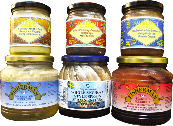 Swedish Herring & Anchovies